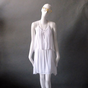White Gauze Splendid Beach Resort Dress sz M